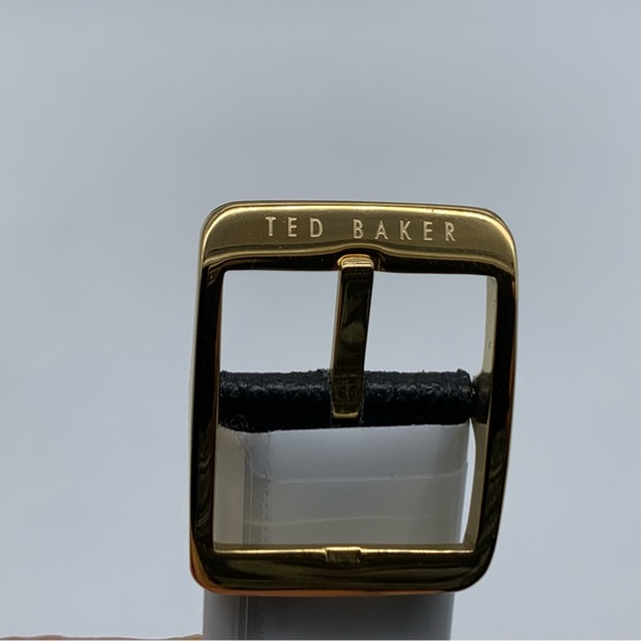 TED BAKER LONDON Katyaa Reversible Leather Strap Watch, 34mm in Black/Tortoise - Picture 14 of 15